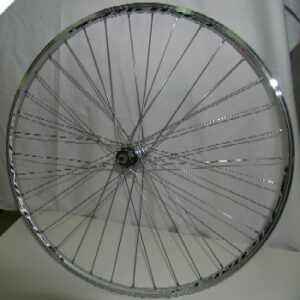 Rueda trasera aluminio 700c carretera radios inoxidables cassette 7 velocidades