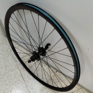 Rueda trasera aluminio 700c carretera piñón cassette 8-10v para freno disco 6 tornillos