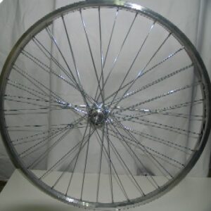 Rueda trasera llanta aluminio 700c radios acero eje tuercas piñón rosca 6/7 velocidades