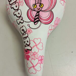 Sillin bicicleta infantil flores sin nuez