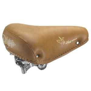 Sillin bicicleta clásico con muelles marrón Vintage skay