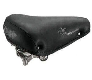 Sillin bicicleta clásico con muelles negro Vintage skay