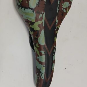 Sillin bicicleta BTT junior color camuflaje marrón/verde