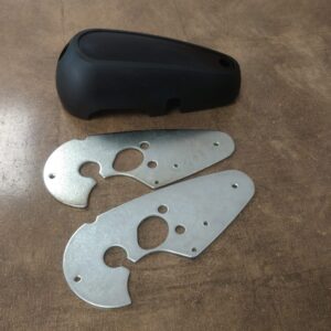 Tapa + platina conector rueda delantera bicicleta eléctrica Panterra