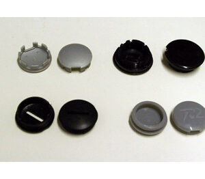 Tapón plástico para biela pedal bicicleta, unidad