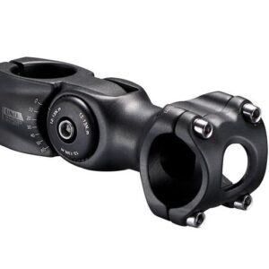 Tija manillar aluminio bicicleta A-head 25.4mm regulable