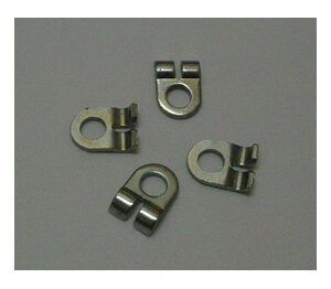 Pletina anclaje cable descompresor Mobylette, unidad