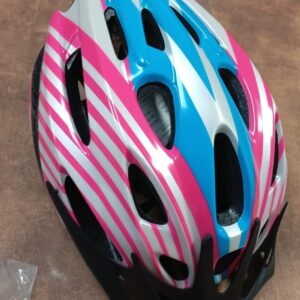 Casco bicicleta infantil Ges colores azul/rosa/blanco