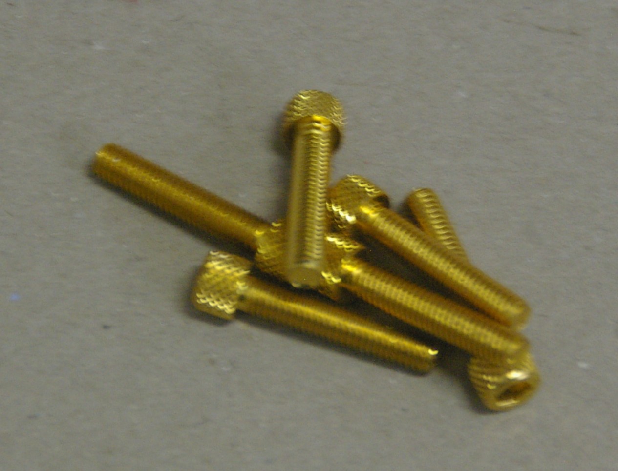 Tornillo allen 6x30 colores, juego 6 unidades - Imagen 2