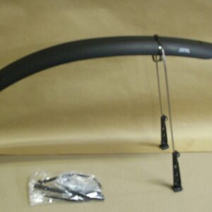 Guardabarros bicicleta Zefal plástico trasero 28", unidad suelta