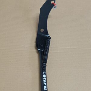 Pata lateral Mayse Yamaha Jog con soporte al tubo escape