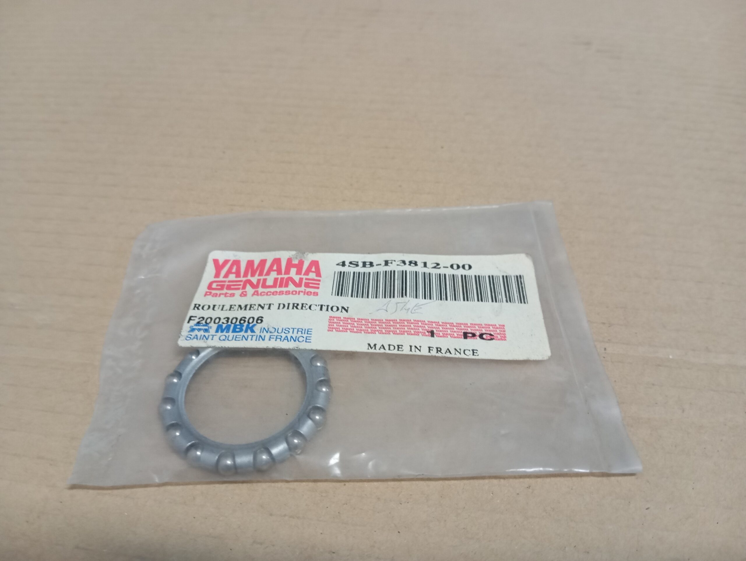Rodamiento dirección plano Yamaha BW's original - Imagen 2